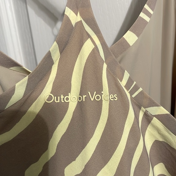 Outdoor Voices Pampas Swirl Exercise Dress - Picture 4 of 6